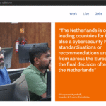 Representing Cybersecurity dialogue – Netherlands Point of Entry. 🇮🇳 🇳🇱🤝